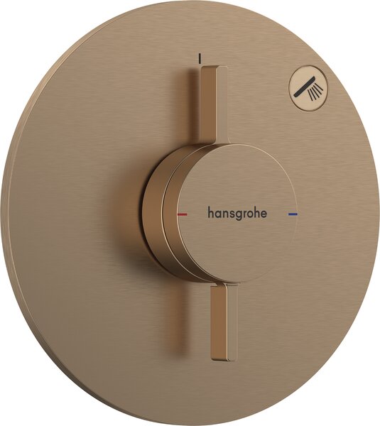 Hansgrohe DuoTurn S - Batéria pod omietku pre 1 spotrebič, kartáčovaný bronz 75618140