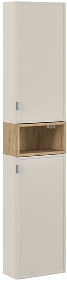BELLA Cashmere 80-35-REG vysoká skrinka do kúpelne