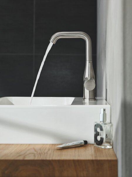 GROHE Essence Professional - Páková umývadlová batéria, veľkosť L, supersteel 24174DC1