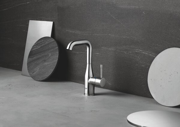 GROHE Essence Professional - Páková umývadlová batéria, veľkosť L, supersteel 24174DC1