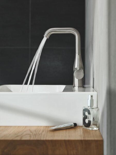 GROHE Essence Professional - Páková umývadlová batéria, veľkosť L, supersteel 24174DC1