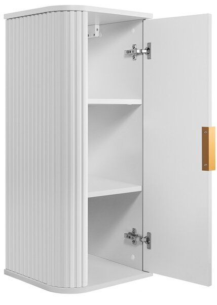 ELEGANCE biela W35M závesná skrinka do kúpelne