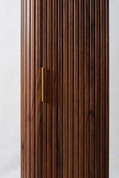 ELEGANCE orech O35 vysoká skrinka do kúpelne