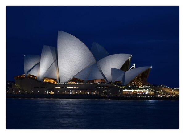 Obraz nočného Sydney (70x50 cm)