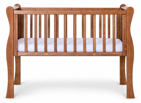 Detská postieľka Crib Noble 90x40 - orech