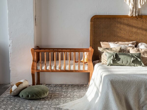 Detská postieľka Crib Noble 90x40 - orech