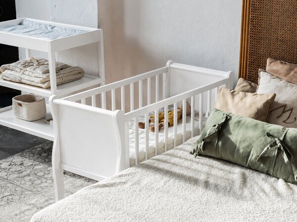 Detská postieľka Crib Noble 90x40 - biela