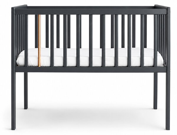 Detská postieľka Crib Stardust 90x40 - antracit