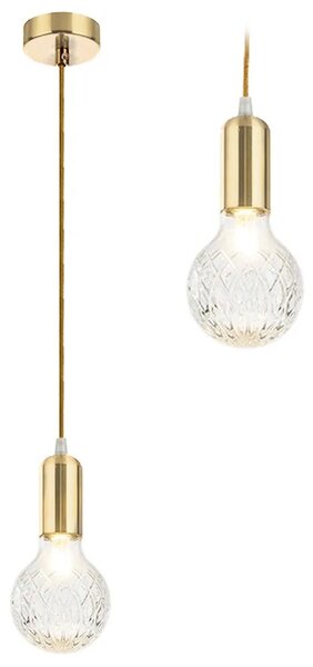 TooLight Stropné svietidlo Misha retro gold