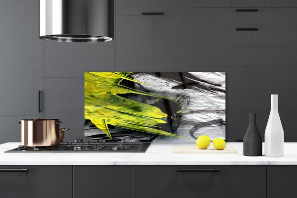Sklenený obklad Do kuchyne Abstrakcia umenie 120x60 cm