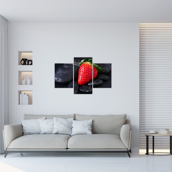 Obraz - jahoda (90x60 cm)