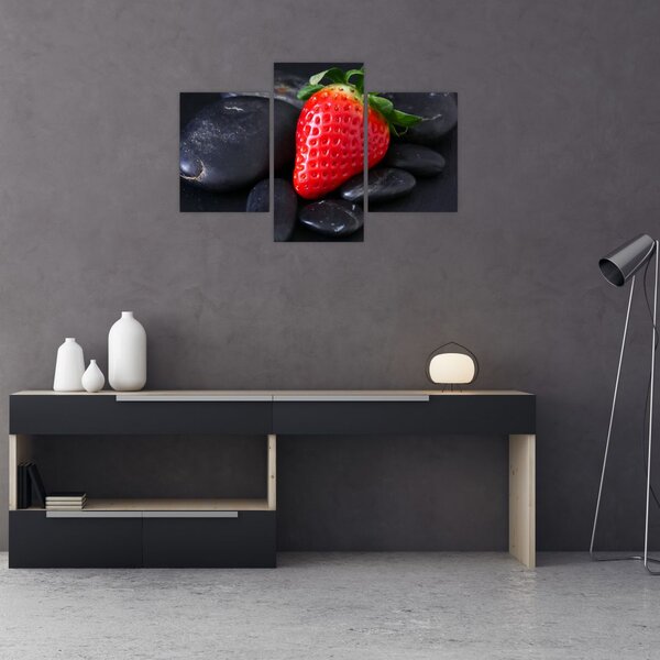 Obraz - jahoda (90x60 cm)