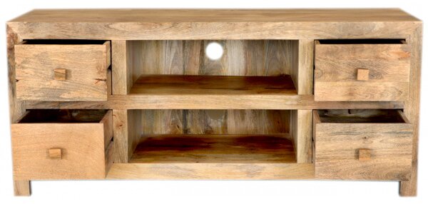 TV stolík Hina 140x60x45 z mangového dreva