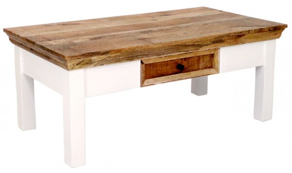 Konferenčný stolík Agni 110x45x60 indický masív mango