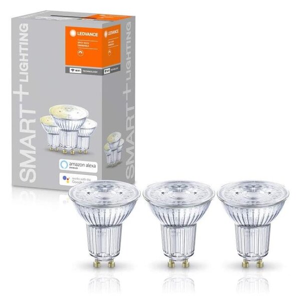 Ledvance SADA 3x LED Stmievateľná žiarovka SMART+ GU10/5W/230V 2700K - Ledvance P224723 + záruka 3 roky zadarmo