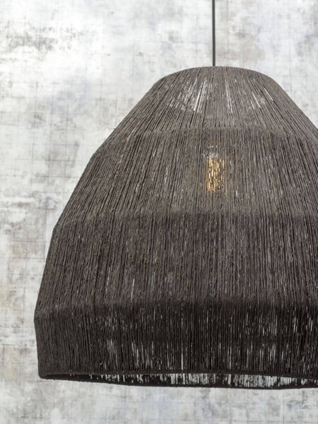 MUZZA ZÁVESNÁ LAMPA IGUAZU S ČIERNA