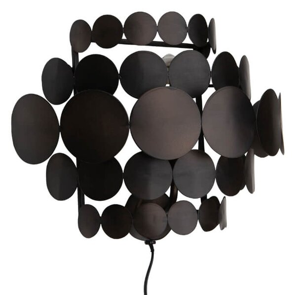 MUZZA NÁSTENNÁ LAMPA KAKI ČIERNA