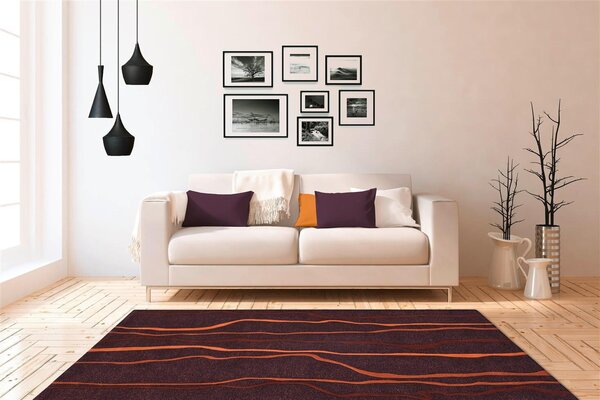 PLOCHO TKANÝ KOBEREC, 70/140 cm oranžová, taupe Kayoom - Online Only bytové doplnky, Online Only