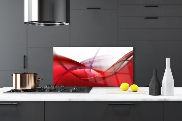 Sklenený obklad Do kuchyne Abstrakcia umenie 100x50 cm