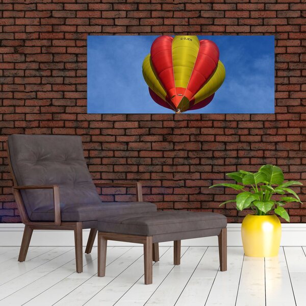Obraz lietajúceho balóna (120x50 cm)