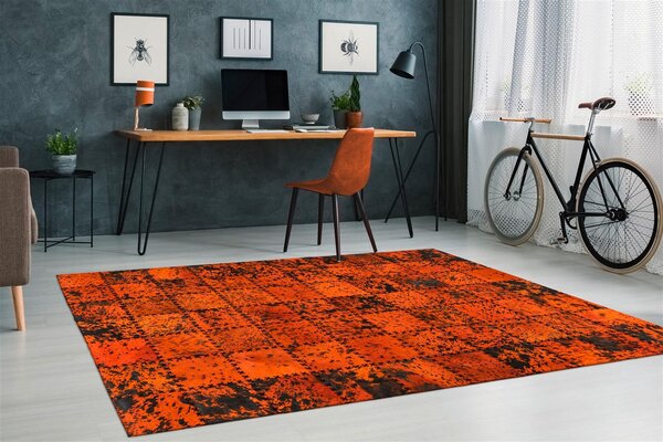 TKANÝ KOBEREC, 120/170 cm oranžová Kayoom - Online Only bytové doplnky, Online Only