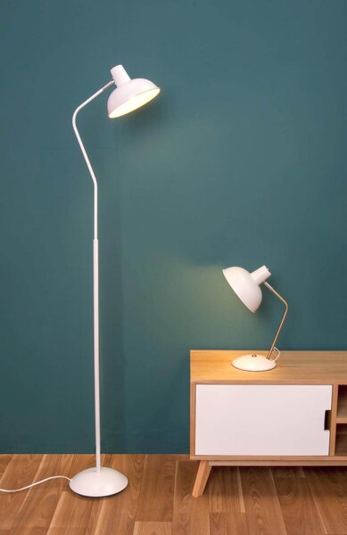 MUZZA STOLNÁ LAMPA HOOD BIELA