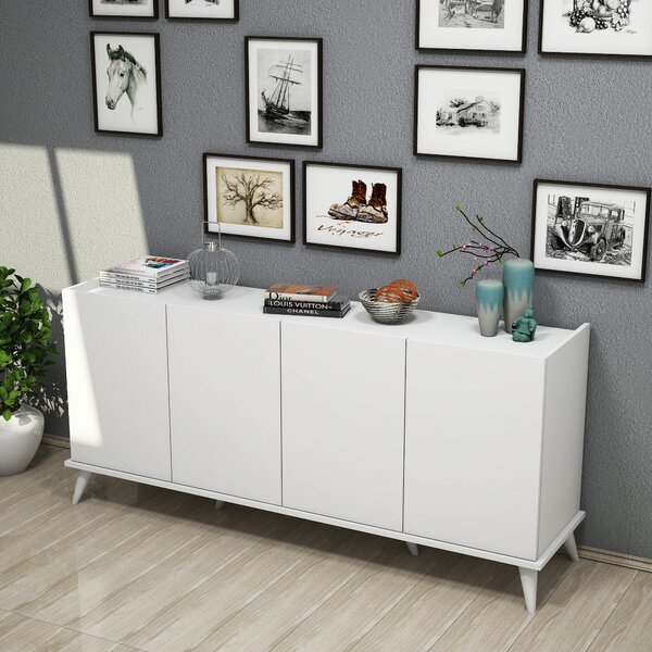 ASIR Komoda ELEGANTE, biela