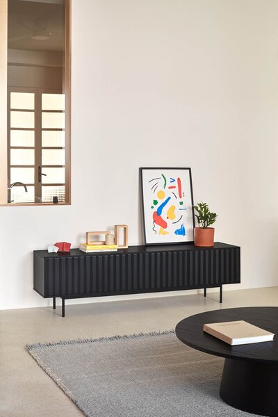 MUZZA TV SKRINKA SIERRA ČIERNA 180 X 40