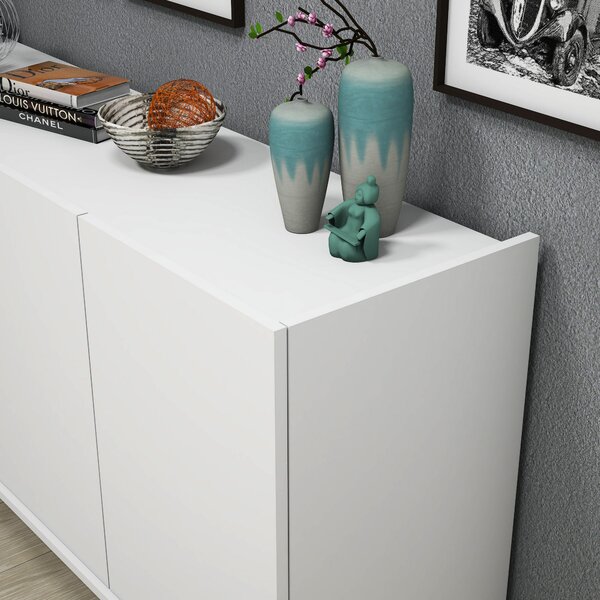 ASIR Komoda ELEGANTE, biela