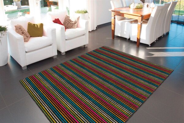 PLOCHO TKANÝ KOBEREC, 170/240 cm viacfarebná Kayoom - Online Only bytové doplnky, Online Only