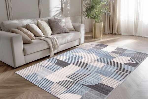 PLOCHO TKANÝ KOBEREC, 80/150 cm modrá Kayoom - Online Only bytové doplnky, Online Only