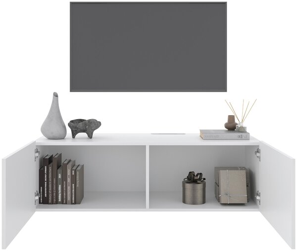 NÍZKA KOMODA, biela, 120/36,7/45 cm Hom`in - Online Only drobný nábytok, Online Only