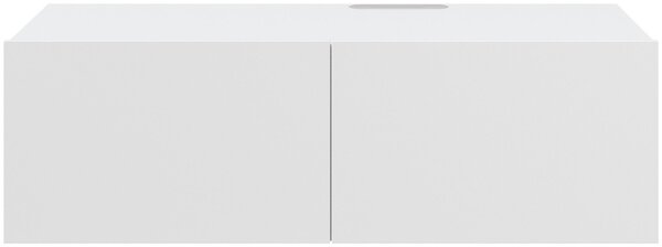 NÍZKA KOMODA, biela, 120/36,7/45 cm Hom`in - Online Only drobný nábytok, Online Only