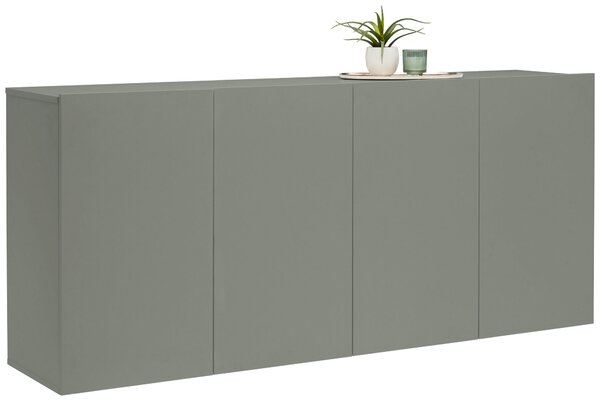 ŠIROKÁ KOMODA, zelená, 180/80/42 cm Hom`in - Online Only drobný nábytok, Online Only