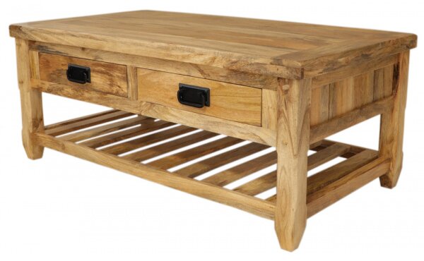 Konferenčný stolík Devi 110x45x60 indický masív mango