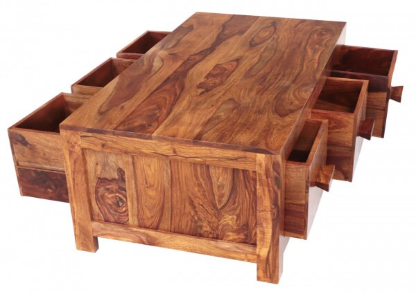 Konferenčný stolík Kali 110x40x60 indický masív palisander