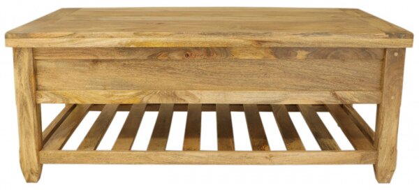 Konferenčný stolík Devi 110x45x60 indický masív mango