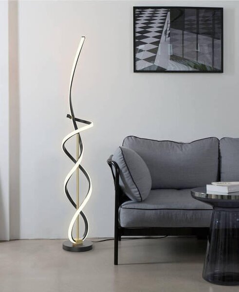 STOJACIA LED LAMPA, 25/140 cm Wofi - Interiérové svietidlá