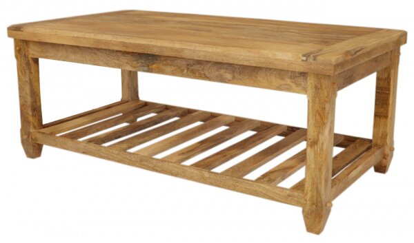 Konferenčný stolík Devi 110x45x60 indický masív mango