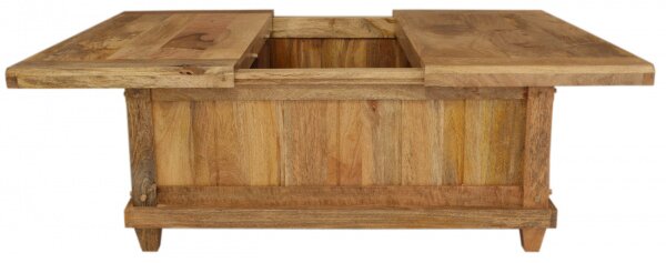 Konferenčný stolík Devi 90x40x90 indický masív mango