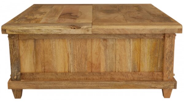 Konferenčný stolík Devi 90x40x90 indický masív mango