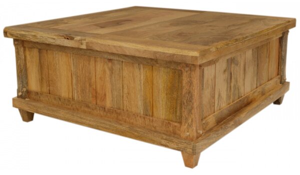 Konferenčný stolík Devi 90x40x90 indický masív mango
