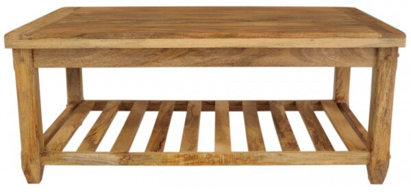 Konferenčný stolík Devi 110x45x60 indický masív mango