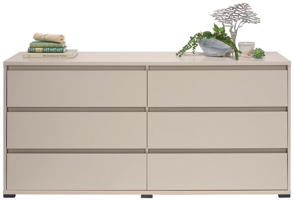 ŠIROKÁ KOMODA, kašmírová, 160/79/48 cm Carryhome - Online Only drobný nábytok, Online Only