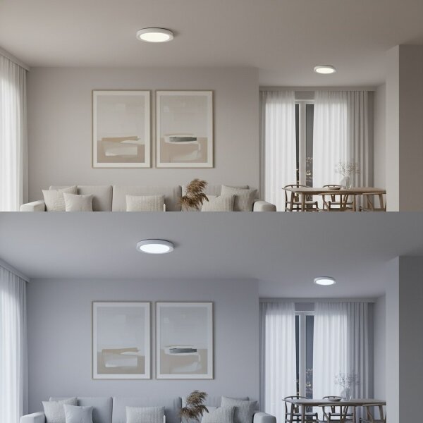 LED RGBW stmievateľné stropné svietidlo MELO LED/36W/230V 3000-6000K pr. 39 cm biela + DO