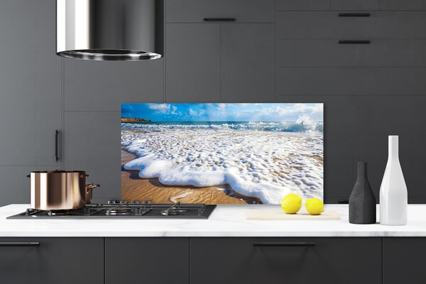 Nástenný panel  Pláž more pisek príroda 120x60 cm