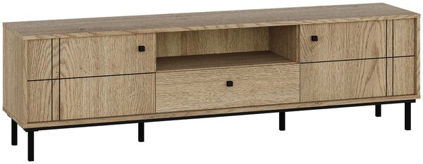 NÍZKA KOMODA, farba duba, 170/49,2/37 cm Carryhome - Online Only drobný nábytok, Online Only