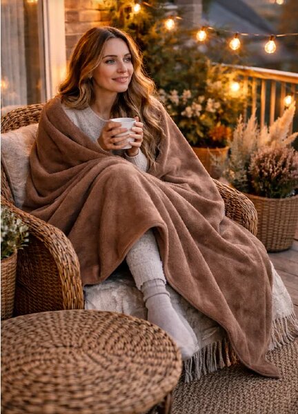 Luxusná celoročná deka z ťavej vlny Premium 200x150 cm 200x155 cm