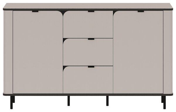 ŠIROKÁ KOMODA, kašmírová, 136,8/82/35,2 cm Carryhome - Online Only drobný nábytok, Online Only