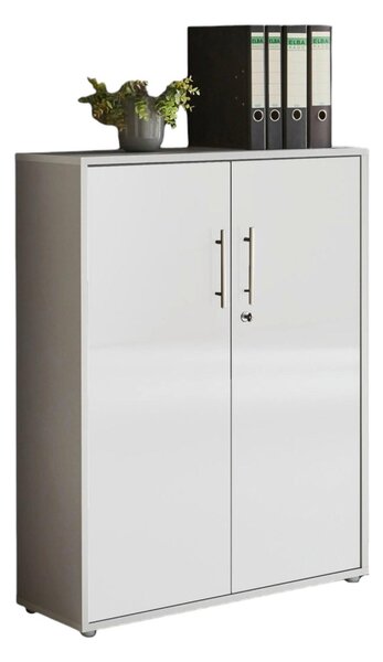 SKRINKA NA DOKUMENTY, sivá, biela s vysokým leskom, 168,8/113,6/33 cm MID.YOU - Online Only kancelárie, Online Only